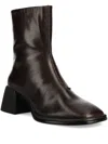 Vagabond 59mm Ansie Zipped Block-heel Boots In Brown