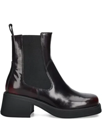 Vagabond 59mm Dorah Ankle Boots In Multi