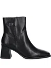 Vagabond 70mm Block-heel Square-toe Boots In Black