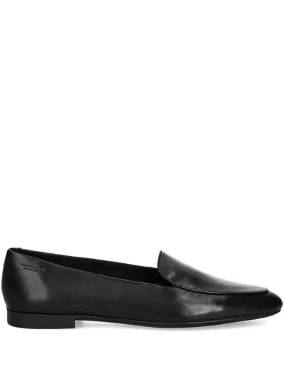 Vagabond Almond-toe Leather Loafers