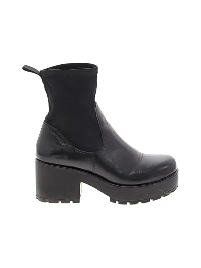 Pre-owned Vagabond Ankle Boots In Black