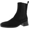 Vagabond Bhfo Mens Two Tone Leather Chelsea Boots In Black