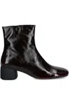 Vagabond Block-heel Ankle Boots In Black