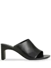 Vagabond Block-heel Open-toe Mules In Black