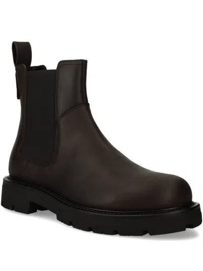 Vagabond Cameron Elastic-panel Chelsea Boots In Brown