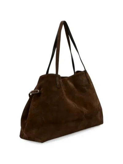 Vagabond Cannes Buckle-detail Tote Bag In White