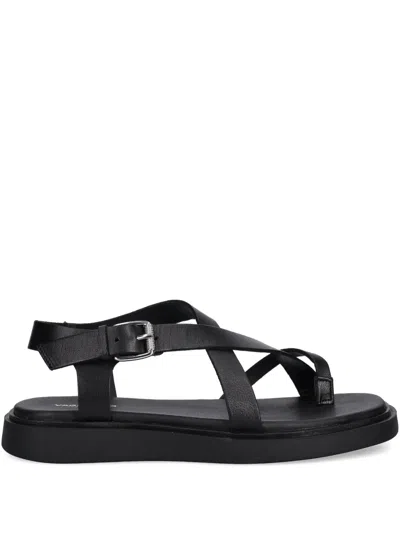 Vagabond Connie Buckled Sandals In Black