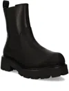 Vagabond Cosmo 2.0 Elastic-panel Platform Boots In Black