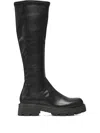 Vagabond Cosmo 2.0 Knee-high Platform Boots In Black