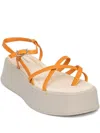 Vagabond Criss-cross Strappy Platform Sandals In Multi