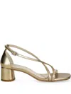 Vagabond Crossover Strap Block-heel Sandals In Black