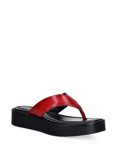 Vagabond Danya Platform Flip-flops In Red