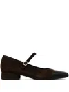 Vagabond Debbi Buckle-strap Square-toe Pumps In Multi