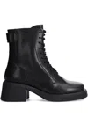 Vagabond Dorah Lace-up Block-heel Boots In Black