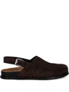 Vagabond Effie Slingback Buckle Mules In Multi