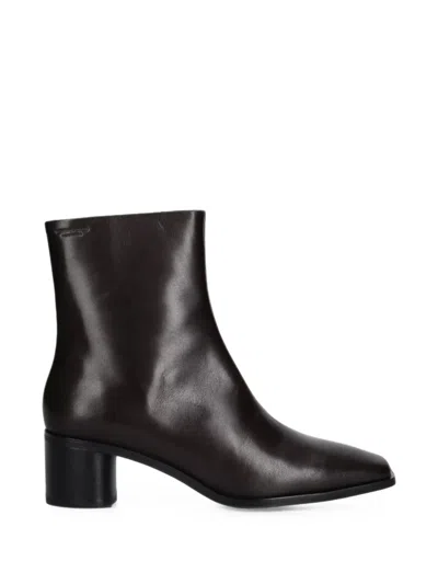 Vagabond Fay Square-toe Ankle Boots In Multi
