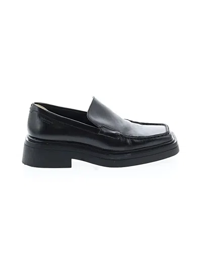 Pre-owned Vagabond Flats In Black