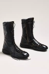 Vagabond Goods Vagabond Sky Lace-up Leather Boots In Black