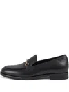 Vagabond Heidi Leather Loafers In Black