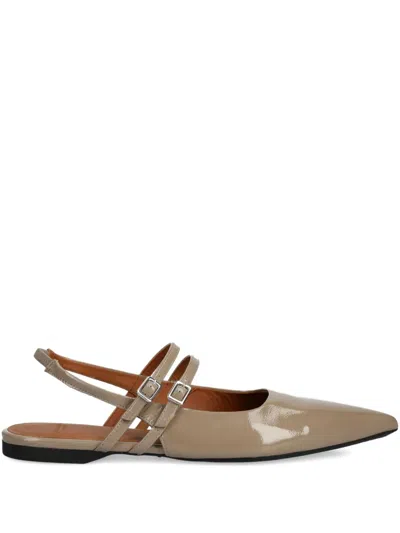 Vagabond Hermine Pointed-toe Ballet Flats In Multi