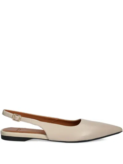 Vagabond Hermine Slingback Flats In Neutral