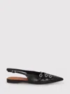 Vagabond Hermine Pointed-toe Buckled Ballet Flats