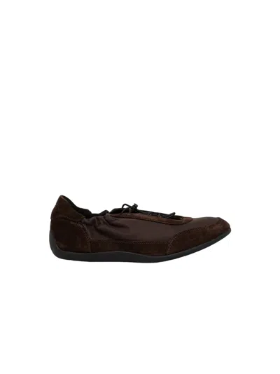 Vagabond Hollie Drawstring Sneakers In Brown