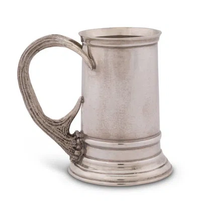 Vagabond House 10oz. Pewter Beer Mug In Silver