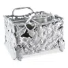 Vagabond House Butterfly Flatware Caddy In Silver
