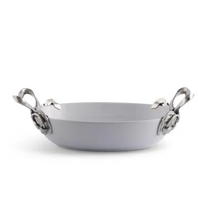 Vagabond House Equestrian Ceramic / Porcelain Tray In Gray