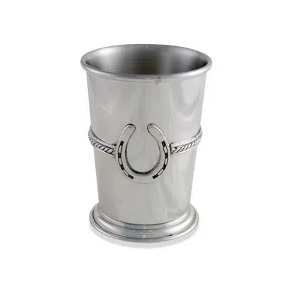 Vagabond House Equestrian Coffee Mug In Silver