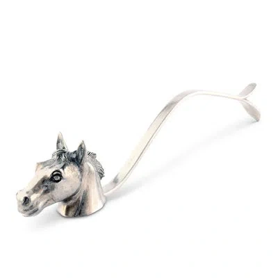 Vagabond House Equestrian Horse Candle Snuffer In Silver