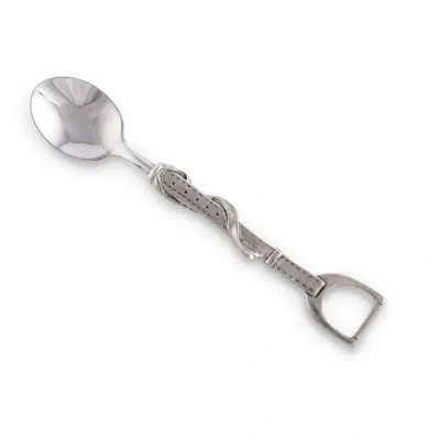 Vagabond House Equestrian Pewter Stirrup Beverage Spoon