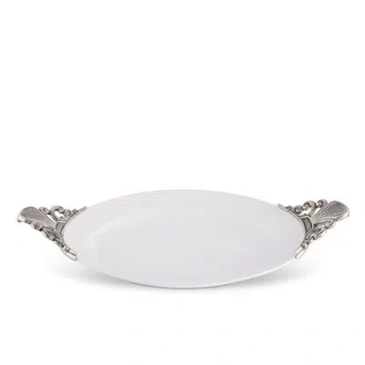 Vagabond House Provencal Serving Tray In White