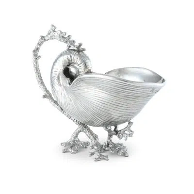 Vagabond House Sea And Shore Gravy Boat In Silver