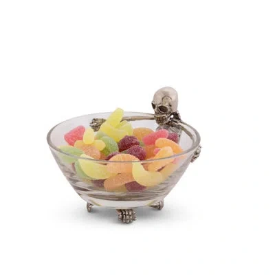 Vagabond House Skeleton Dessert Bowl In Clear