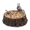 Vagabond House Standing Squirrel Nut Bowl In Silver