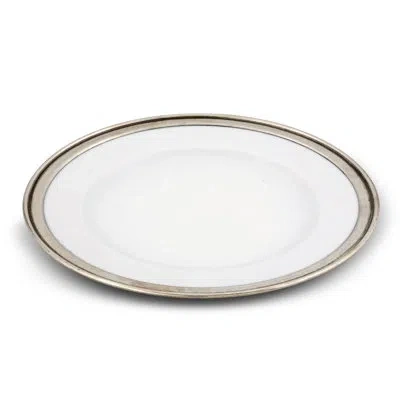 Vagabond House Tribeca Rim 11" Dinner Plate In White