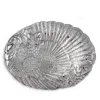 Vagabond House Turkey Aluminum Oval Platter In Silver