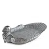 Vagabond House Turkey Aluminum Tray, Large In Silver