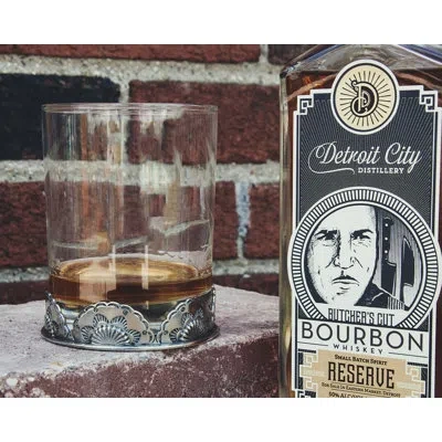 Vagabond House Western 8 Oz. Whiskey Glass In Clear