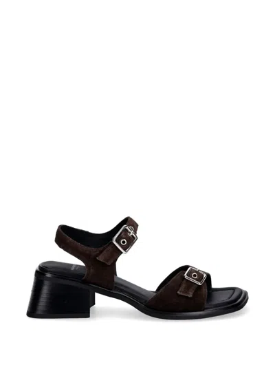 Vagabond Ines Buckle-fastening Sandals In Black