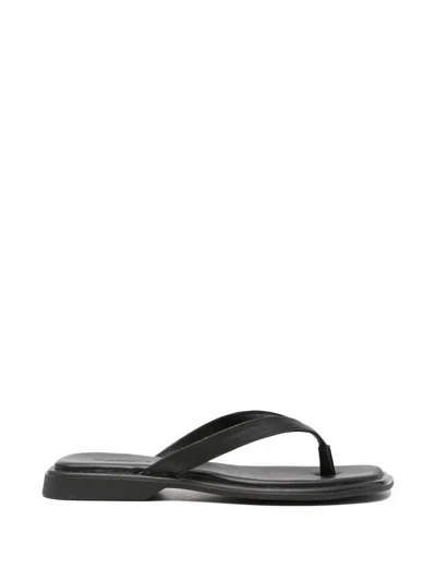 Vagabond Izzy Leather Flip-flops In Animal Print