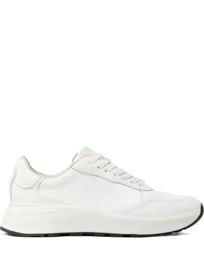 Vagabond Janessa Lace-up Platform Sneakers In White