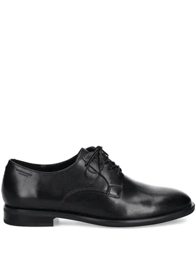 Vagabond Lace-up Leather Shoes In Black