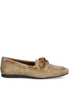 Vagabond Lace-up Suede Loafers In Brown