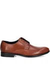Vagabond Leather Derby Shoes In Brown