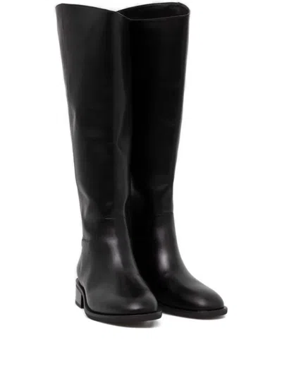 Vagabond Leather Knee-high Boots In Black