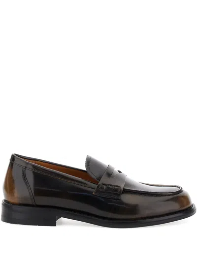 Vagabond Linn Loafers In Brown
