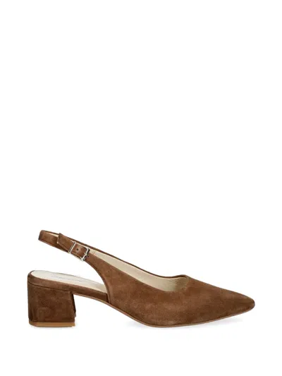 Vagabond Marta Pointed-toe Slingback Pumps In Brown